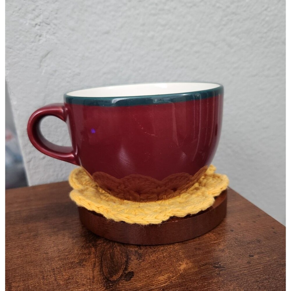 Nancy Calhoun Fusions Raspberry Evergreen Coffee Tea Mug - Picture 4 of 5